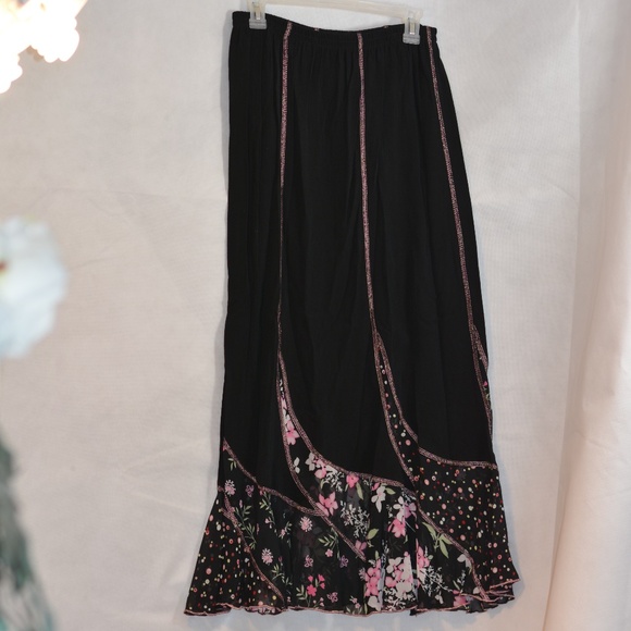 Bellessa 2 pc Floral Skirt/Jacket SZ L - Picture 5 of 16